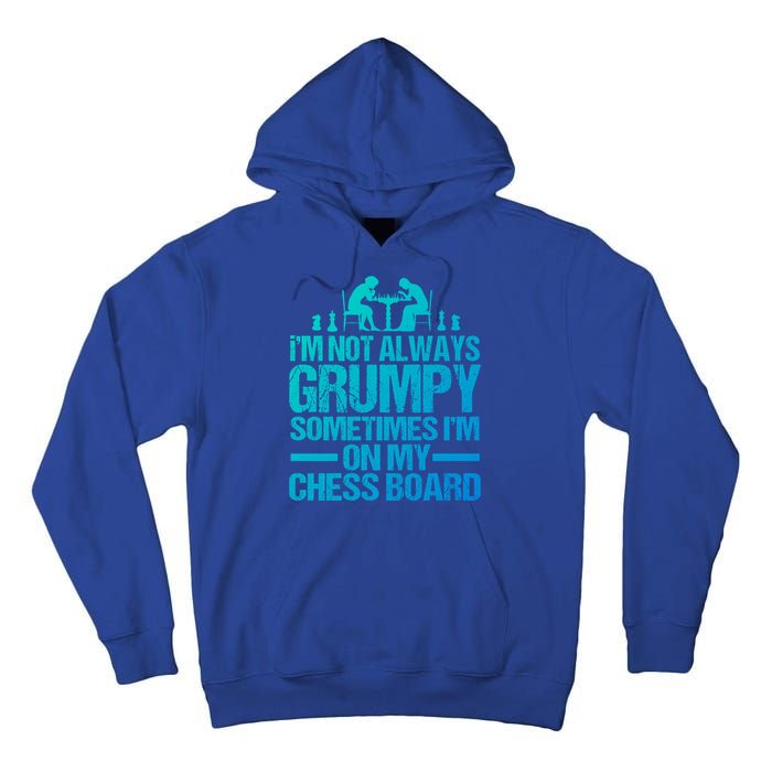 Funny Chess Grandpa Funny Retired Papa Gift Tall Hoodie