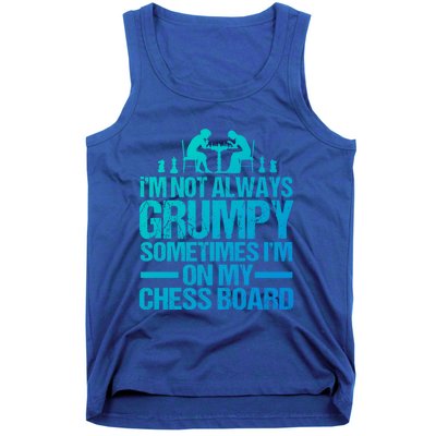 Funny Chess Grandpa Funny Retired Papa Gift Tank Top