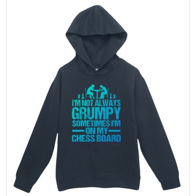 Funny Chess Grandpa Funny Retired Papa Gift Urban Pullover Hoodie