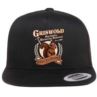 Funny Christmas Griswold Squirrel Removal Service Go Get The Hammer Flatbill Hat