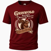 Funny Christmas Griswold Squirrel Removal Service Go Get The Hammer Performance Shirt
