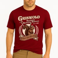 Funny Christmas Griswold Squirrel Removal Service Go Get The Hammer Performance Shirt