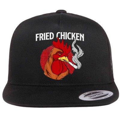 Fried Chicken Gangster Chickens Farm Owner Farmyard Farmer Flatbill Hat