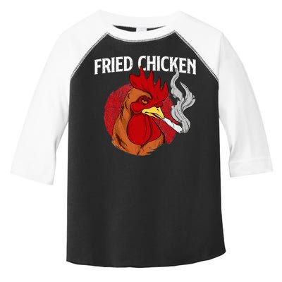 Fried Chicken Gangster Chickens Farm Owner Farmyard Farmer Toddler Fine Jersey T-Shirt