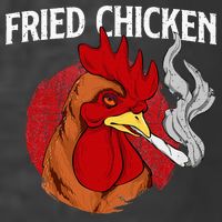 Fried Chicken Gangster Chickens Farm Owner Farmyard Farmer T-Shirt
