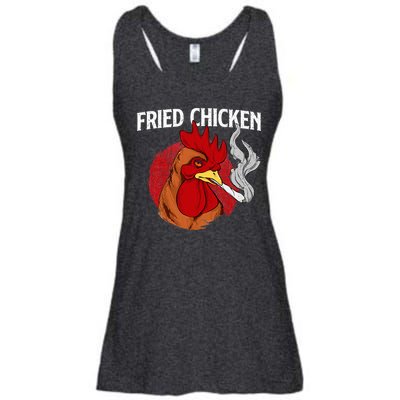 Fried Chicken Gangster Chickens Farm Owner Farmyard Farmer Ladies Essential Flowy Tank