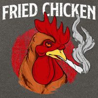 Fried Chicken Gangster Chickens Farm Owner Farmyard Farmer Cotton Canvas Backpack