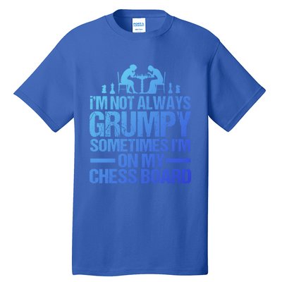 Funny Chess Grandpa Funny Retired Papa Gift Tall T-Shirt