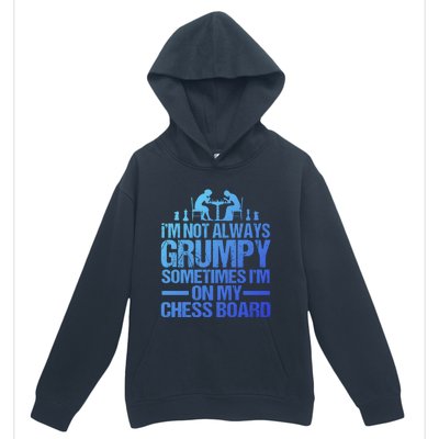 Funny Chess Grandpa Funny Retired Papa Gift Urban Pullover Hoodie