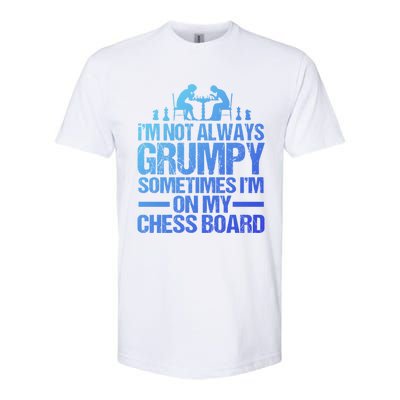 Funny Chess Grandpa Funny Retired Papa Gift Softstyle CVC T-Shirt