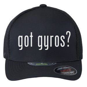 Funny Classic Got Gyros Retro Fun Flexfit Unipanel Trucker Cap