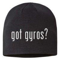 Funny Classic Got Gyros Retro Fun Sustainable Beanie