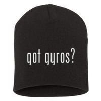 Funny Classic Got Gyros Retro Fun Short Acrylic Beanie