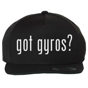 Funny Classic Got Gyros Retro Fun Wool Snapback Cap