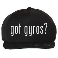 Funny Classic Got Gyros Retro Fun Wool Snapback Cap