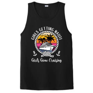 Funny Cruise Getting Nauti Gone Cruising Gift PosiCharge Competitor Tank