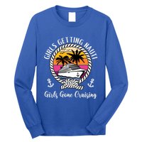 Funny Cruise Getting Nauti Gone Cruising Gift Long Sleeve Shirt