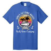 Funny Cruise Getting Nauti Gone Cruising Gift Tall T-Shirt