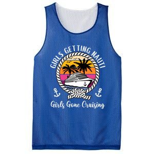 Funny Cruise Getting Nauti Gone Cruising Gift Mesh Reversible Basketball Jersey Tank