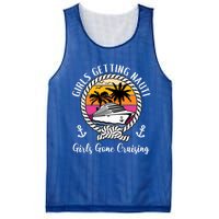 Funny Cruise Getting Nauti Gone Cruising Gift Mesh Reversible Basketball Jersey Tank