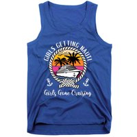 Funny Cruise Getting Nauti Gone Cruising Gift Tank Top