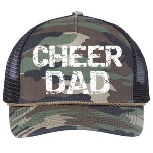 Father Cheerleading Gift From Cheerleader Daughter Cheer Dad Retro Rope Trucker Hat Cap