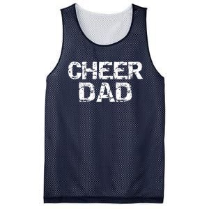 Father Cheerleading Gift From Cheerleader Daughter Cheer Dad Mesh Reversible Basketball Jersey Tank