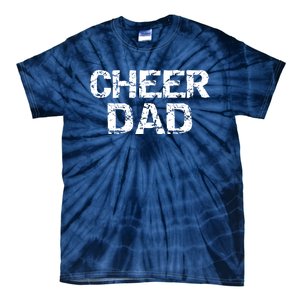 Father Cheerleading Gift From Cheerleader Daughter Cheer Dad Tie-Dye T-Shirt