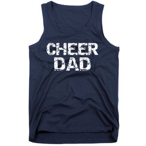 Father Cheerleading Gift From Cheerleader Daughter Cheer Dad Tank Top