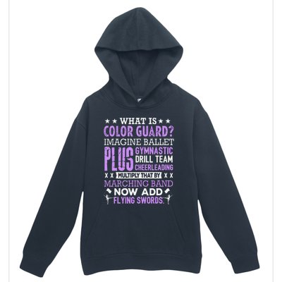 Funny Color Guard Flag School For Ns Women Urban Pullover Hoodie