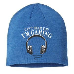 Funny Computer Gaming Gamer Video Game Gift Sustainable Beanie