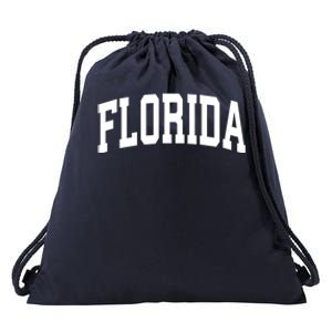 Florida Crewneck Gift Sports College Style State Funny Gift Drawstring Bag