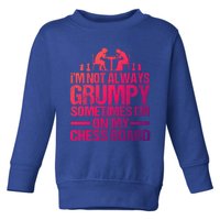 Funny Chess Grandpa Funny Retired Papa Gift Toddler Sweatshirt