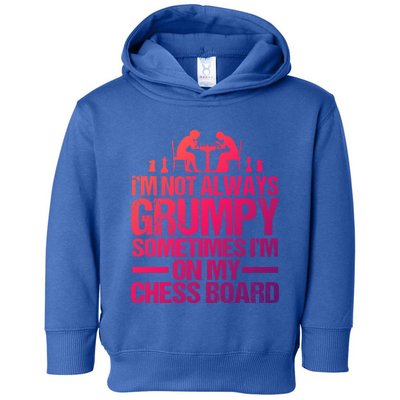 Funny Chess Grandpa Funny Retired Papa Gift Toddler Hoodie