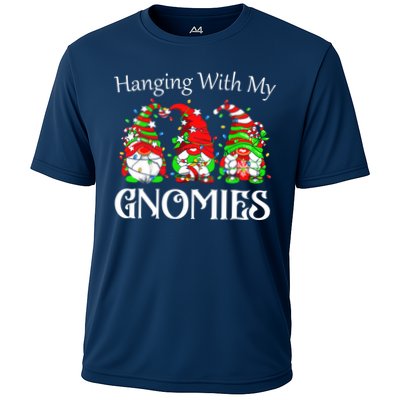 Funny Christmas Gnome Hanging With Performance Shirt