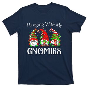 Funny Christmas Gnome Hanging With T-Shirt