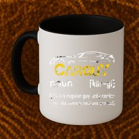 Funny Car Guy Vintage Car Guy Definition Mechanic Mug