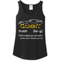 Funny Car Guy Vintage Car Guy Definition Mechanic Ladies Essential Tank