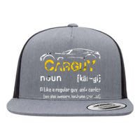 Funny Car Guy Vintage Car Guy Definition Mechanic Flat Bill Trucker Hat