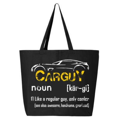 Funny Car Guy Vintage Car Guy Definition Mechanic 25L Jumbo Tote