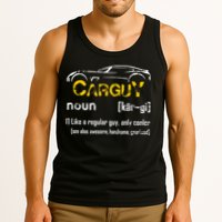 Funny Car Guy Vintage Car Guy Definition Mechanic Tank Top