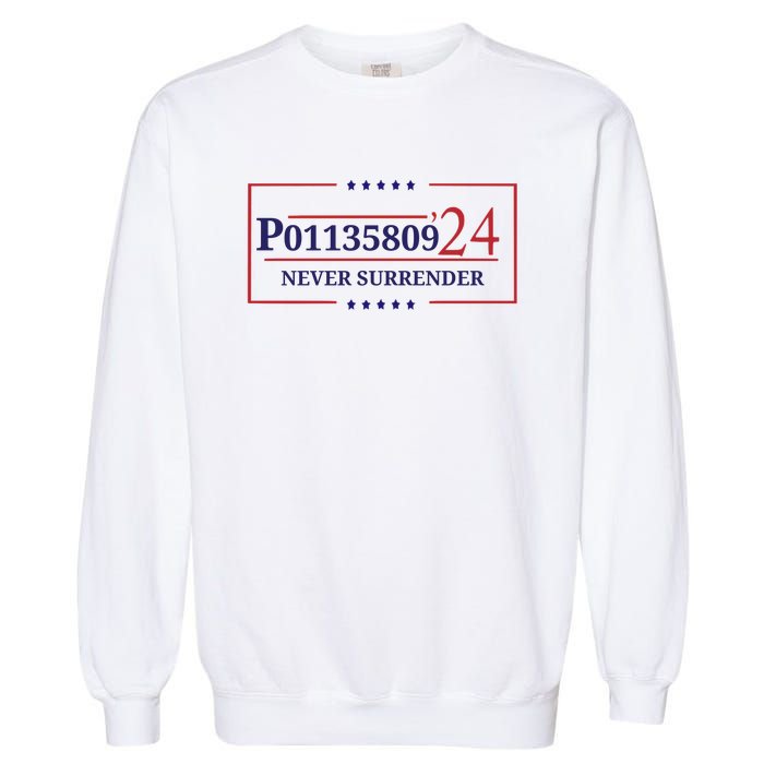 Fulton County Georgia Jail Prisoner Inmate P01135809 Mugshot Garment-Dyed Sweatshirt