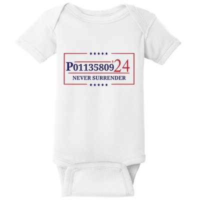 Fulton County Georgia Jail Prisoner Inmate P01135809 Mugshot Baby Bodysuit