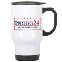 Fulton County Georgia Jail Prisoner Inmate P01135809 Mugshot Stainless Steel Travel Mug