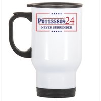 Fulton County Georgia Jail Prisoner Inmate P01135809 Mugshot Stainless Steel Travel Mug