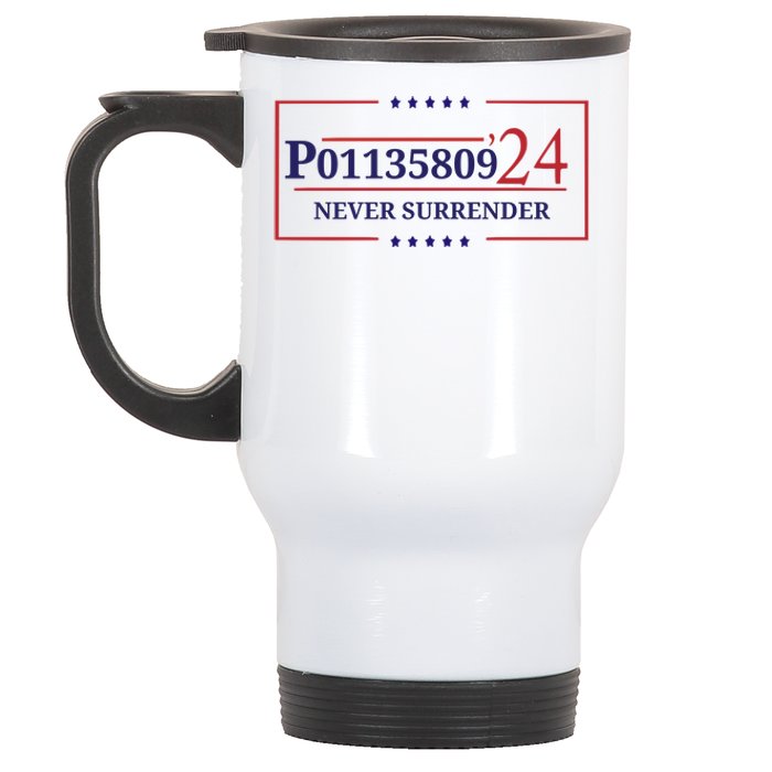 Fulton County Georgia Jail Prisoner Inmate P01135809 Mugshot Stainless Steel Travel Mug