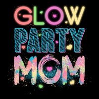 Funny Cute Glow Party Mom Sweatshirt