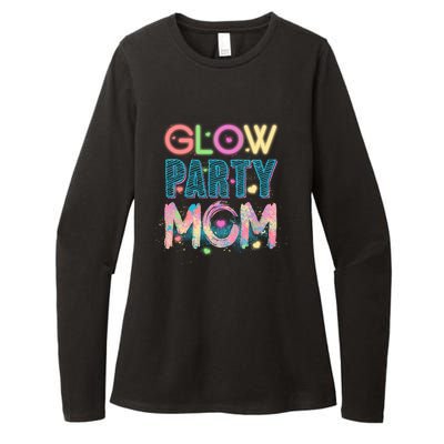 Funny Cute Glow Party Mom Womens CVC Long Sleeve Shirt