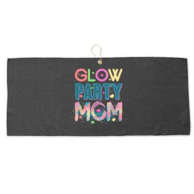 Funny Cute Glow Party Mom Large Microfiber Waffle Golf Towel