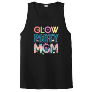 Funny Cute Glow Party Mom PosiCharge Competitor Tank